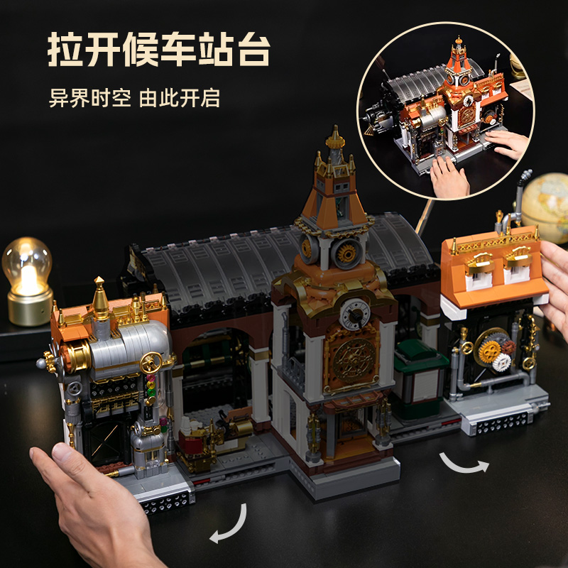 Pantasy Steampunk Series - Railway Station